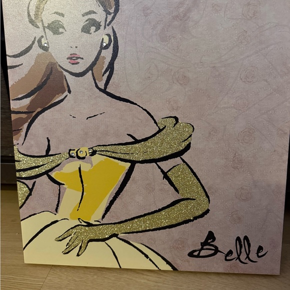 Beauty and the Beast Belle Canvas Art - Picture 4 of 6